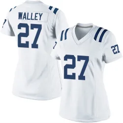 Women's Justin Walley Indianapolis Colts No.27 Game Jersey - White