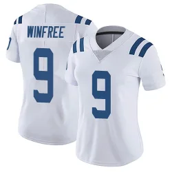 Women's Juwann Winfree Indianapolis Colts No.9 Limited Vapor Untouchable Jersey - White