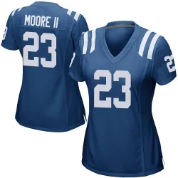 Women's Kenny Moore II Indianapolis Colts No.23 Game Team Color Jersey - Royal Blue