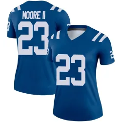 Women's Kenny Moore II Indianapolis Colts No.23 Legend Jersey - Royal