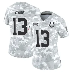 Women's Kody Case Indianapolis Colts No.13 Limited 2024 Salute to Service Jersey - Arctic Camo