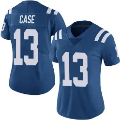 Women's Kody Case Indianapolis Colts No.13 Limited Team Color Vapor Untouchable Jersey - Royal