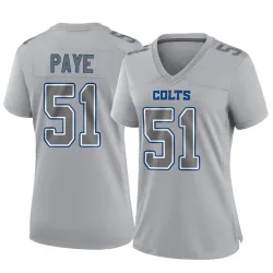 Women's Kwity Paye Indianapolis Colts No.51 Game Atmosphere Fashion Jersey - Gray