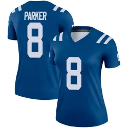 Women's Landon Parker Indianapolis Colts No.8 Legend Jersey - Royal