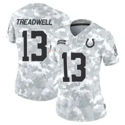 Women's Laquon Treadwell Indianapolis Colts No.13 Limited 2024 Salute to Service Jersey - Arctic Camo