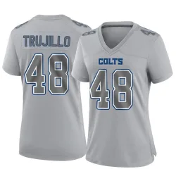 Women's Maddux Trujillo Indianapolis Colts No.48 Game Atmosphere Fashion Jersey - Gray