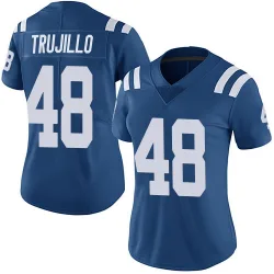 Women's Maddux Trujillo Indianapolis Colts No.48 Limited Team Color Vapor Untouchable Jersey - Royal