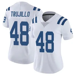 Women's Maddux Trujillo Indianapolis Colts No.48 Limited Vapor Untouchable Jersey - White