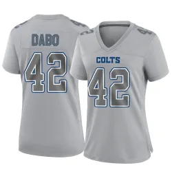 Women's Marcel Dabo Indianapolis Colts No.42 Game Atmosphere Fashion Jersey - Gray