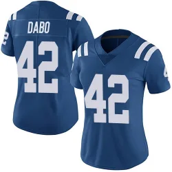 Women's Marcel Dabo Indianapolis Colts No.42 Limited Team Color Vapor Untouchable Jersey - Royal