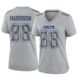 Women's Marvin Harrison Indianapolis Colts No.88 Game Atmosphere Fashion Jersey - Gray