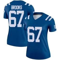 Women's Mason Brooks Indianapolis Colts No.67 Legend Jersey - Royal