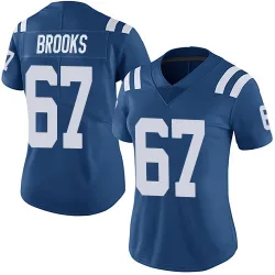 Women's Mason Brooks Indianapolis Colts No.67 Limited Team Color Vapor Untouchable Jersey - Royal