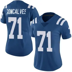 Women's Matt Goncalves Indianapolis Colts No.71 Limited Team Color Vapor Untouchable Jersey - Royal
