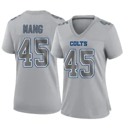 Women's Maximilian Mang Indianapolis Colts No.45 Game Atmosphere Fashion Jersey - Gray