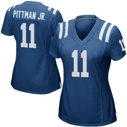 Women's Michael Pittman Jr. Indianapolis Colts No.11 Game Team Color Jersey - Royal Blue