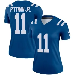 Women's Michael Pittman Jr. Indianapolis Colts No.11 Legend Jersey - Royal