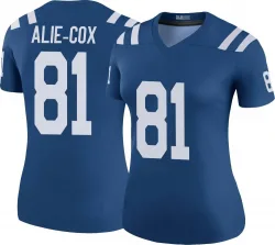 Women's Mo Alie-Cox Indianapolis Colts No.81 Legend Color Rush Jersey - Royal