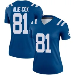 Women's Mo Alie-Cox Indianapolis Colts No.81 Legend Jersey - Royal