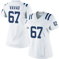 Women's Mose Vavao Indianapolis Colts No.67 Game Jersey - White