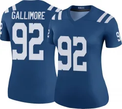 Women's Neville Gallimore Indianapolis Colts No.92 Legend Color Rush Jersey - Royal