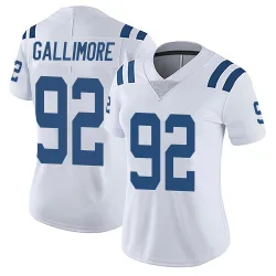Women's Neville Gallimore Indianapolis Colts No.92 Limited Vapor Untouchable Jersey - White