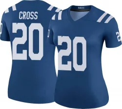 Women's Nick Cross Indianapolis Colts No.20 Legend Color Rush Jersey - Royal