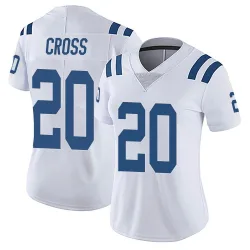 Women's Nick Cross Indianapolis Colts No.20 Limited Vapor Untouchable Jersey - White