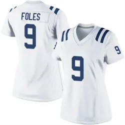 Women's Nick Foles Indianapolis Colts No.9 Game Jersey - White
