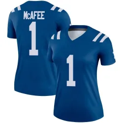 Women's Pat McAfee Indianapolis Colts No.1 Legend Jersey - Royal