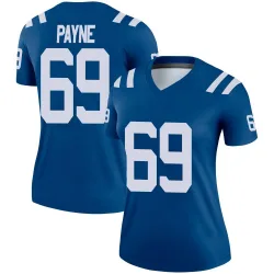 Women's Pheldarius Payne Indianapolis Colts No.69 Legend Jersey - Royal
