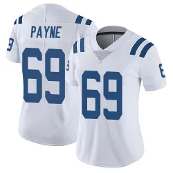 Women's Pheldarius Payne Indianapolis Colts No.69 Limited Vapor Untouchable Jersey - White