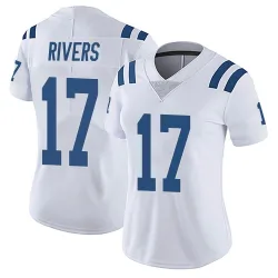 Women's Philip Rivers Indianapolis Colts No.17 Limited Vapor Untouchable Jersey - White