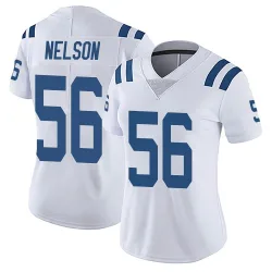Women's Quenton Nelson Indianapolis Colts No.56 Limited Vapor Untouchable Jersey - White