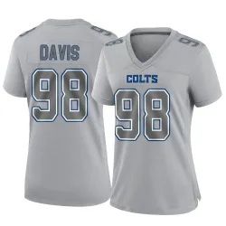 Women's Raekwon Davis Indianapolis Colts No.98 Game Atmosphere Fashion Jersey - Gray