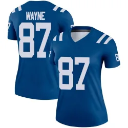 Women's Reggie Wayne Indianapolis Colts No.87 Legend Jersey - Royal