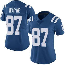 Women's Reggie Wayne Indianapolis Colts No.87 Limited Team Color Vapor Untouchable Jersey - Royal