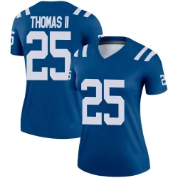 Women's Rodney Thomas II Indianapolis Colts No.25 Legend Jersey - Royal
