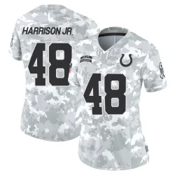 Women's Ronnie Harrison Jr. Indianapolis Colts No.48 Limited 2024 Salute to Service Jersey - Arctic Camo