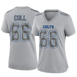 Women's Ryan Coll Indianapolis Colts No.66 Game Atmosphere Fashion Jersey - Gray