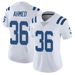 Women's Salvon Ahmed Indianapolis Colts No.36 Limited Vapor Untouchable Jersey - White