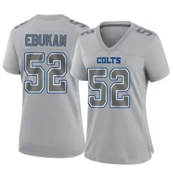Women's Samson Ebukam Indianapolis Colts No.52 Game Atmosphere Fashion Jersey - Gray