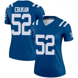 Women's Samson Ebukam Indianapolis Colts No.52 Legend Jersey - Royal