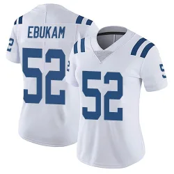 Women's Samson Ebukam Indianapolis Colts No.52 Limited Vapor Untouchable Jersey - White