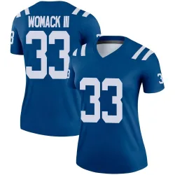 Women's Samuel Womack III Indianapolis Colts No.33 Legend Jersey - Royal