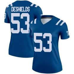 Women's Solomon DeShields Indianapolis Colts No.53 Legend Jersey - Royal