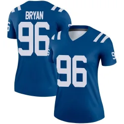 Women's Taven Bryan Indianapolis Colts No.96 Legend Jersey - Royal