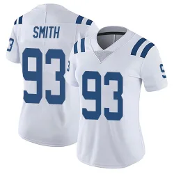 Women's Tim Smith Indianapolis Colts No.93 Limited Vapor Untouchable Jersey - White