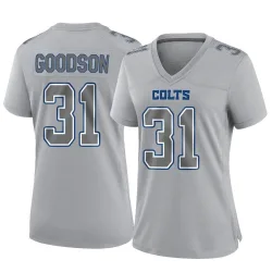 Women's Tyler Goodson Indianapolis Colts No.31 Game Atmosphere Fashion Jersey - Gray