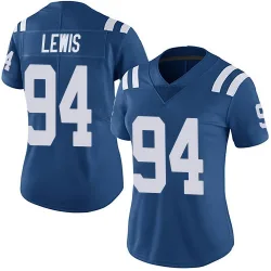 Women's Tyquan Lewis Indianapolis Colts No.94 Limited Team Color Vapor Untouchable Jersey - Royal